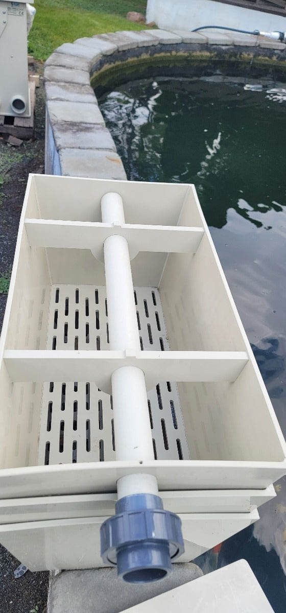 Sea Side Aquatics 28" Bakki Shower W/ 2 of 4" Outlets