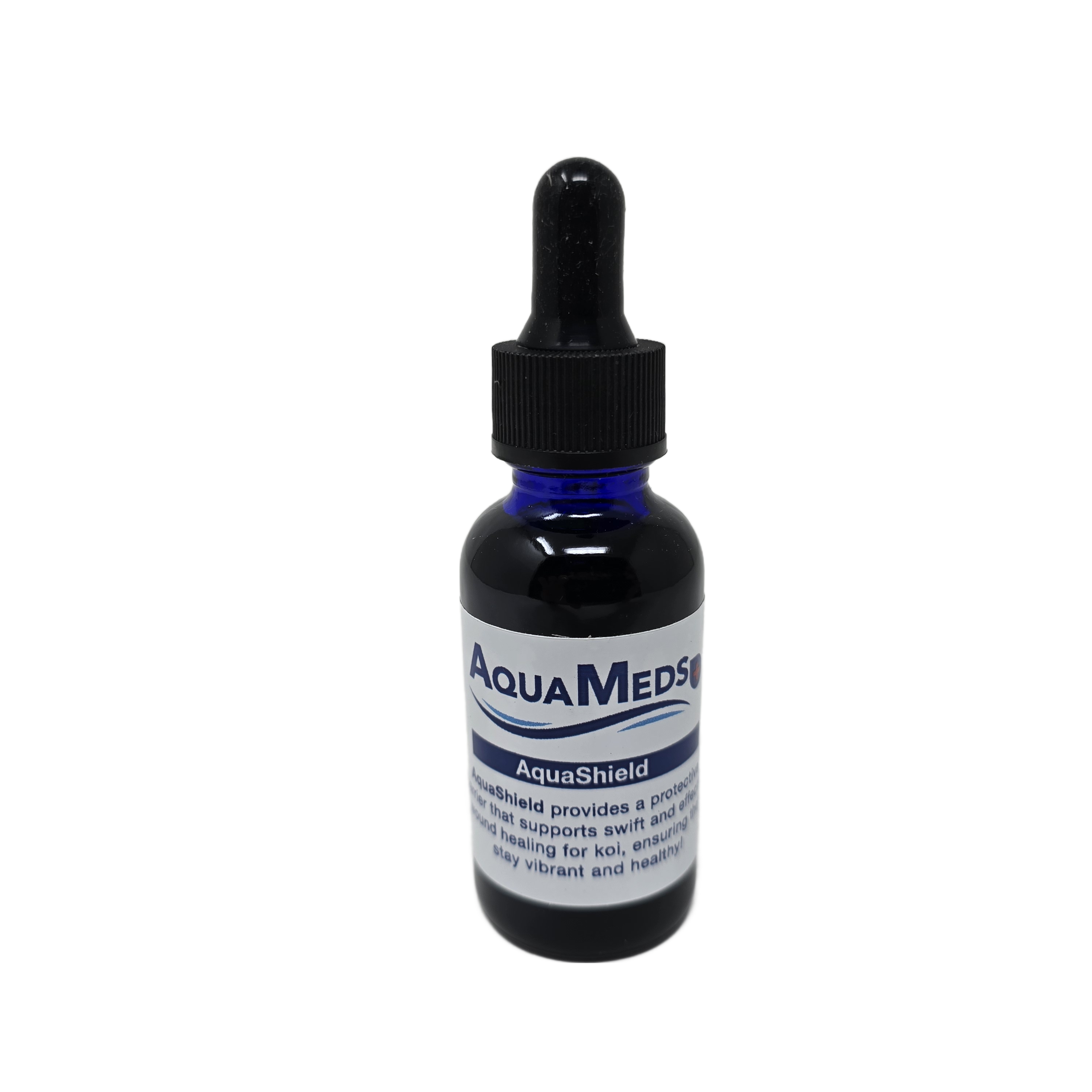 AquaShield 1 oz koi wound treatment by Aqua Meds – propolis-based topical for koi fish care