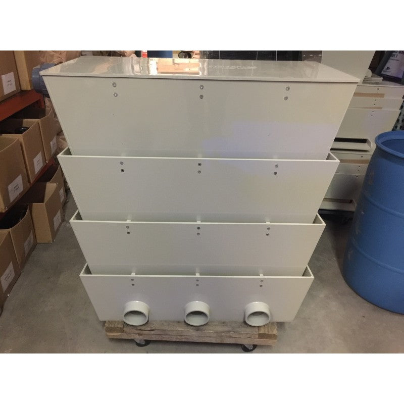 Sea Side Aquatics 60" Bakki Shower with four 4" Outlets