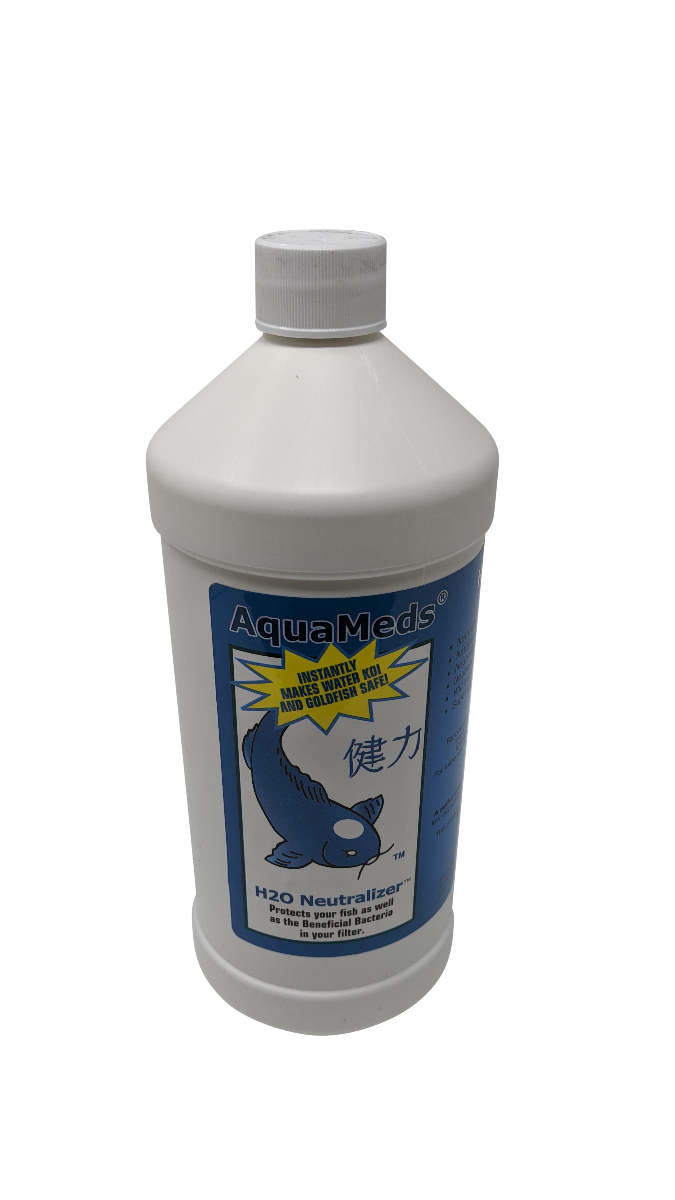 Aqua Meds H2O Neutralizer - removes chlorine, ammonia, nitrite, and nitrate from koi ponds